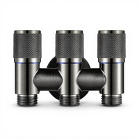 Brass Angle Valve, Multi-Connector Water Distributor