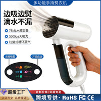 Handheld Portable Steam Iron with Vacuum Suction, 1000W, 5 Settings, EU Plug