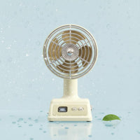 Mini Usb Fan Compact Size Rechargeable Desk Fan Adjustable Head for Office