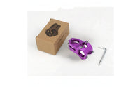 Lightweight Short Bike Stem Anodized Short Stem Sturdy Hardware Long-Lasting for Downhill