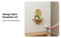 Wavy border Floating Shelf Atmospheric Decor House Decoration flexible Use