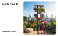 Multi-Tier Plant Stand Modern and aesthetic plant upright spaceSaving Home Furnishing for Indoor Gardeners, Apartment Dwellers, Balcony, Living Room, Bedroom