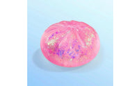 Squishy Toy with Glitter Slow-Rising Bun Squishy Stress Ball Translucent Jelly-Like for Fidgeters, Desk, Office