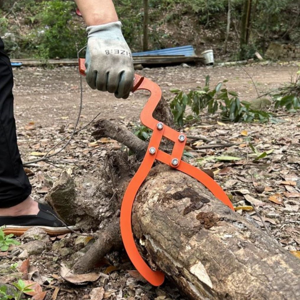 Multifunctional Timber Clamp Lifting Hook for Wood Handling
