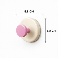 Heavy Duty Suction Cup Hooks for Kitchen, Wall for Door Storage, No Drill Renter Friendly ABS 4 Blue Organizer