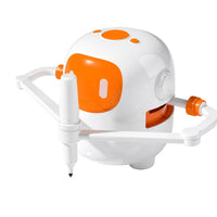 Educational Drawing Toy with Cards Interactive Drawing Robot Creative Learning Robot Child-Friendly for Children, Toddlers, Home