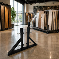 Tile Display Rack Adjustable Door Display Frame Metal for Showroom, Dealers