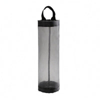 Mesh Hanging Storage Bag Uncovered Top Wall Hanging Storage Bag Black Handles