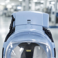 Electric Full-Face Dust Mask Anti Fog Blower Mask Protection