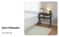Multi-Tier Accent Table Space-Saving Wavy Multi-Tier Accent Table Adaptable Use Timelesstimeless-Era-Inspired Design