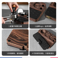 Bincoo Multifunctional Coffee Tamper Base and Tool Storage Set for Espresso Machines