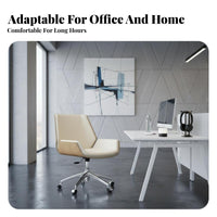 Highspine-Supporting Ergonomic Chair Modern Minimalist Look Office Furniture Gliding Rolling Casters Adjustable Headrest