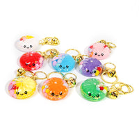 Simulated Char Siu Bao Toy with Keychain