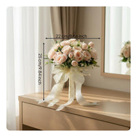 Snowy Bloom Bridal Arrangement Photo Prop Wedding Decor Romantic Design