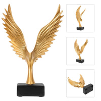 Golden Feather Ornament Opening Gift Angel Appendages Decor Nordic Design