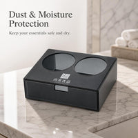 Hotel Bathroom Amenity Organizer Tray for Toiletries, Toothbrushes, Remote Controls, and Tissues