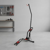 Space-Saving L-Shaped Cycle Stand Sturdy Upright Bike Stand Heavy Duty Freestanding Bike Rack Secure for Apartment