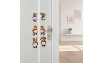 Self-Adhesive Anti-Collision Sticker Soft Door Bumper with Silicone Belly Adorable Dog Belly Sticker Playful for Furniture