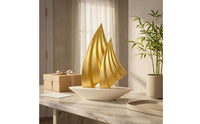 Abstract Sailboat Ornament Decorative Home Decor Polished Surface