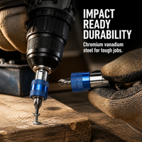 M10 Hex Shank Drill to Screwdriver Adapter for Power Drills