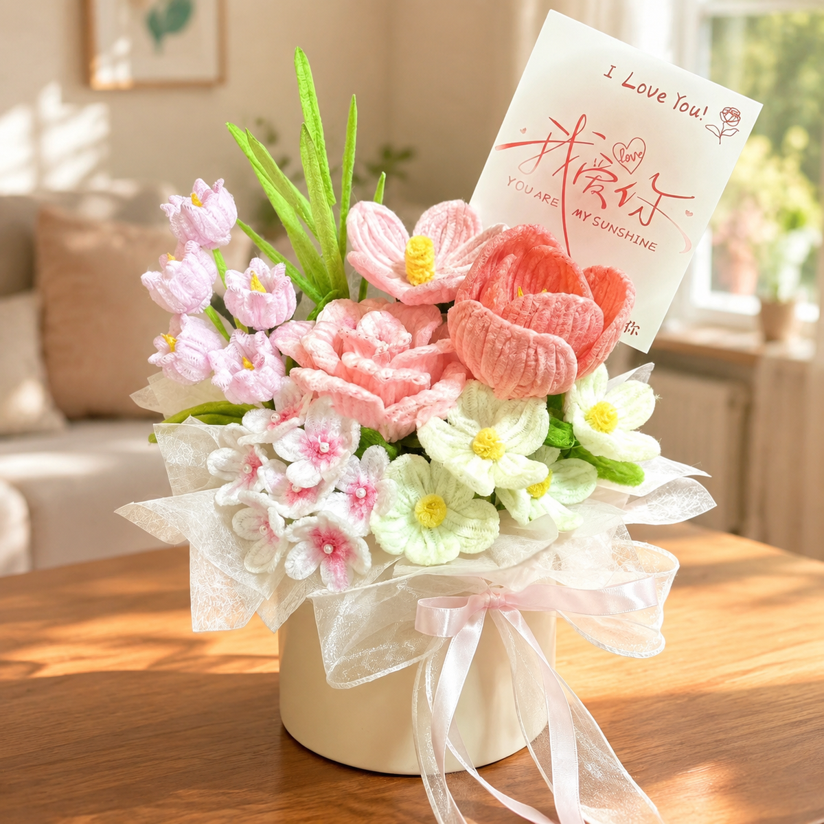 decorative bouquet gift set