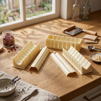 7 Pieces Sushi Press Kit Easy to Use Sushi Press Set Beginner Easy-to-Use Culinary Prep Tool