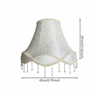 Vintage Floor Lamp Shade Tassels Home Decoration Beaded Trim