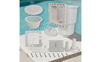 Thru-Wall Pool Skimmer Long-Lasting Through-Wall Pool Skimmer Standard