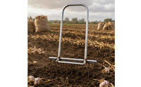 Garlic Fork Cylindrical Handle Garden Gear Upright Frame
