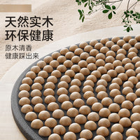 实木超慢跑指压板足底按摩垫旗舰店脚踩跑步垫经络疏通趾