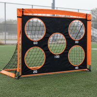 Soccer Scoring Net 420D Oxford Material Soccer Target Net Football Practice for Beginners, Kids, Outdoor Training, Backyard