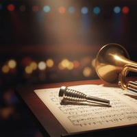 Trumpet Embouchure Piece with Spiral Body Copper Trumpet Embouchure Piece Smooth Shank for Practice