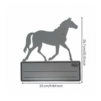 Horse Stall Nameplate Door Mount Horse Stall Name Plate Easy to Install Livestock Label for Stable
