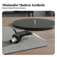 Universal Turntable Headshell Zinc Alloy Construction for Vinyl Enthusiasts, DJs