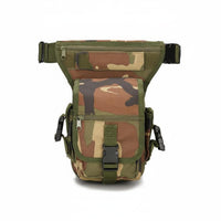 Waist Hip Pack with Leg Strap Outdoor Thigh Pack Adjustable Thigh-Mounted Bag Bag for Journeyers, Campers, Hiking, Trekking, Camping