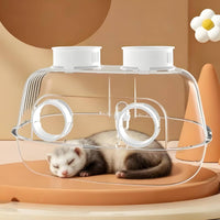Acrylic Ferret Enclosure Transparent Pet Enclosure Glossy