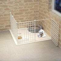 Pet Playpen Indoor Fence with Adjustable DIY Panels