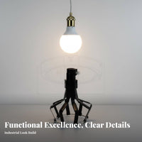 High Ceiling Light Bulb Changer Household and Industrial Use Extension Pole Bulb Changer Adjustable Length for Vaulted Ceilings, Factories, Warehouses