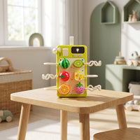 Power Strip Toy Light-up Toy Power Strip Interactive Busy Board for Young Children, Preschoolers, Early Learning