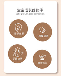 跨境新款五合一音乐琴多功能玩音乐早教启蒙8音阶琴键孩子表演互