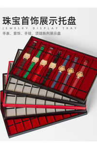 高档手表托盘10格手表表带收纳盒展示架地摊陈列道具厂家直供饰品