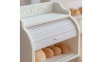 Realistic Design 1:12 Scale Bread Cabinet Miniature Bread Box for Collectors, Kids, Miniature Scene