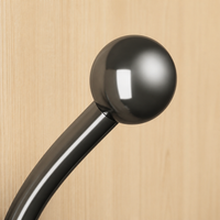 No-Drill Over Door Hanger, 2-Layer Over Door Hook Rack, Gunmetal Grey Carbon Steel for Coats Bags, Minimalist Powder-Coated Over Door Hook