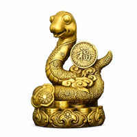 Snake Figurine Compact Sculpture Exotic for Collectors
