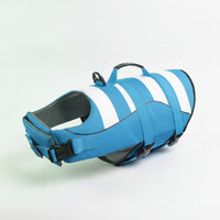 Adjustable Dog Life Jacket with Rescue Handle Secure Dog Life Jacket with D-Attachment High-Buoyancy Lightweight for Young Dogs