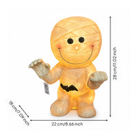 Mummy Figurine with Light Glowing Mummy Figurine Cute for Entryway