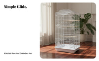 Extra Large Bird Villa Easy to Clean Large Bird Enclosure Includes Entry Ories