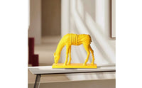 Line-Style Horse Figurine with Base Abstract Horse Figurine Modern Decor Minimalist for Living Room, Office, Entryway