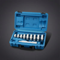 10 Pieces Automotive Bearing Tool Kit with Case Universal Wheel Bearing Removal Kit Wide Compatibility Manual for Mechanics, Technicians, Garage, Workshop