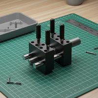 Model Making Holding Tool Multi-Function Miniature Bench Clamp CNC Machined Clamping Jig for DIY Enthusiasts